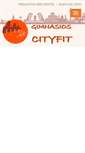 Mobile Screenshot of gimnasioscityfit.com